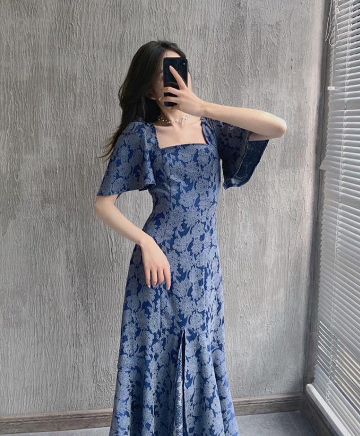 Summer French Vintage Dress