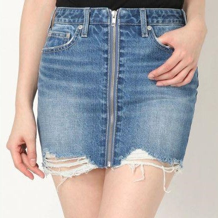 Denim Short Skirt