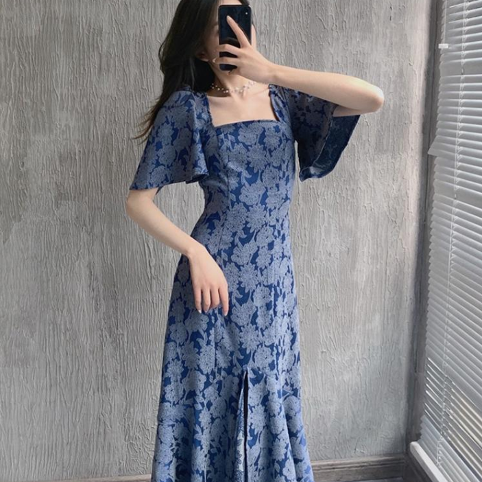 Summer French Vintage Dress