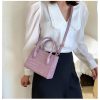 Summer Crocodile Leather Crossbody Bag - Image 3