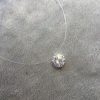 Invisible Fish Line Crystal Necklace - Image 3