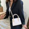 Summer Crocodile Leather Crossbody Bag - Image 7