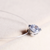 Invisible Fish Line Crystal Necklace