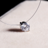 Invisible Fish Line Crystal Necklace - Image 2