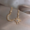Crystal Trendy Star Women Dangle Earrings