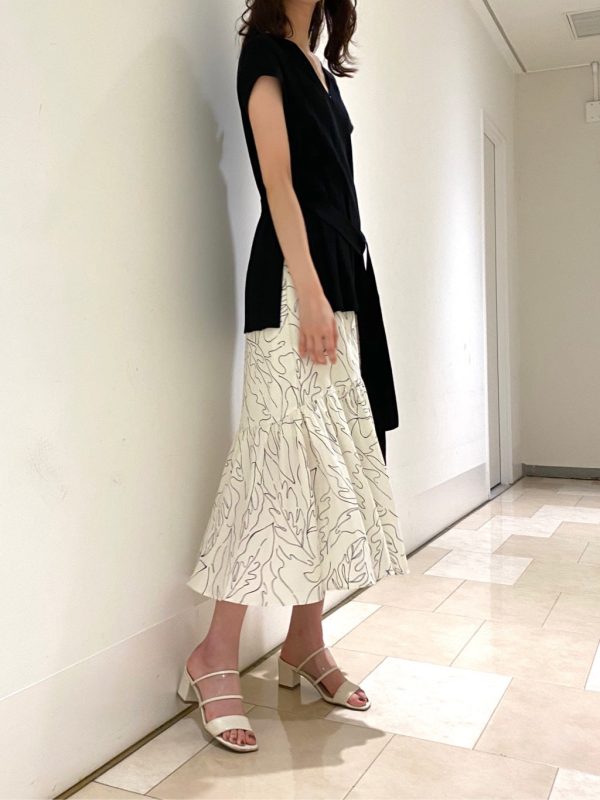 Printed Maxi Skirt - Image 2