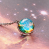 Universe Planet Double-Sided Pendant Necklaces - Image 3