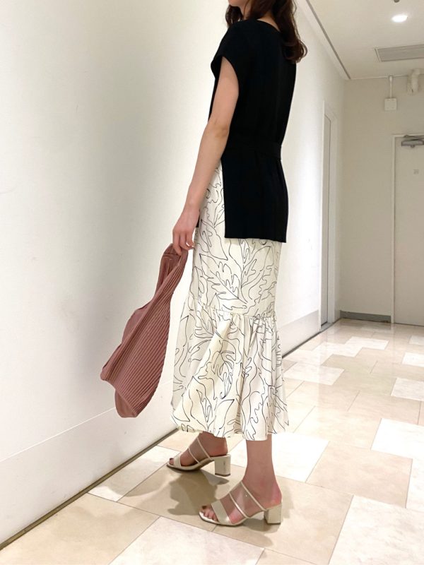Printed Maxi Skirt - Image 3