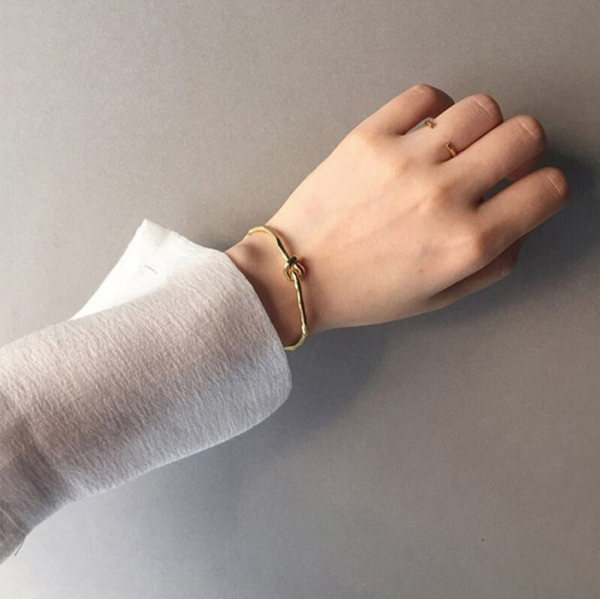 Hammered Knotted Bracelets