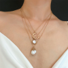 Multi Layered Pearl Choker Necklace