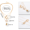 Multi Layered Pearl Choker Necklace - Image 4